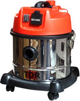 Пылесос для сухой и влажной уборки с подключением электроинструмента TOR WL092A-15L INOX (WL092A-15L INOX)