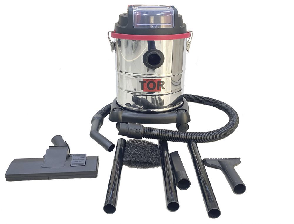 Аккумуляторный пылесос для сухой и влажной уборки TOR RL195 20L INOX (RL195 20L INOX)
