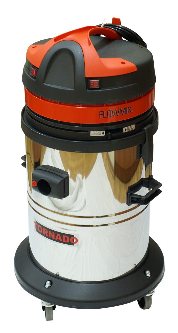 Профессиональный пылесос для влажной и сухой уборки с системой "FLOWMIX" TORNADO 429 FLOWMIX Inox (11236 ASDO)
