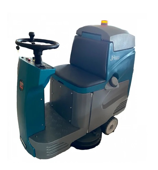 Поломоечная машина аккумуляторная с сиденьем для оператора TOR JH-660A (2035)
