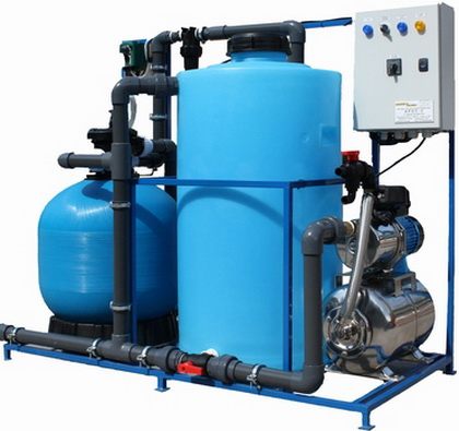Система очистки воды для автомоек АРОС-1 Д (с дозатором хим. реагента)