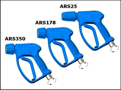 Пистолет RL82 с поворотным фитингом (ARS178), нерж. сталь (30.2860.00)