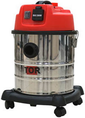 Пылесос для сухой и влажной уборки с подключением электроинструмента TOR WL092A-20L INOX (WL092A-20L INOX)