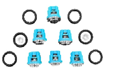 TOR Комплект клапанов (с резиновыми уплолтнительными кольцами) - 6 шт для помпы ST-733 (ST-KIT-721)